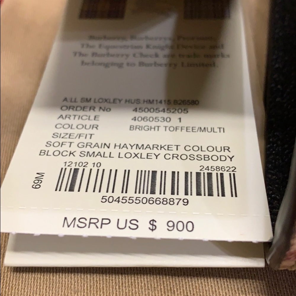 Brand new authentic Burberry crossbody Bag clutch - Picture 2 of 8